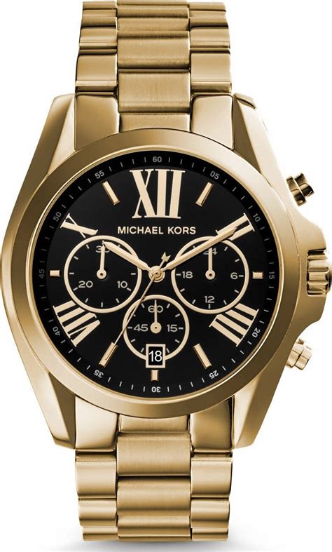 michael kors bradshaw gold-tone watch gold one size|Michael Kors gold tones.